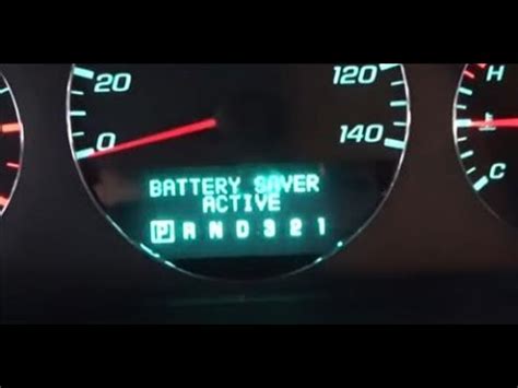 Jun 9, 2020 · Many modern GM made vehicles have a battery saver feature, this includes the Chevy Colorado. If you are getting a “ battery saver active ” message, it means that your Colorado’s electrical system voltage has dropped to a critical level (less than 11.7 volts). Typical electrical systems run at 13+ volts with the engine running. 